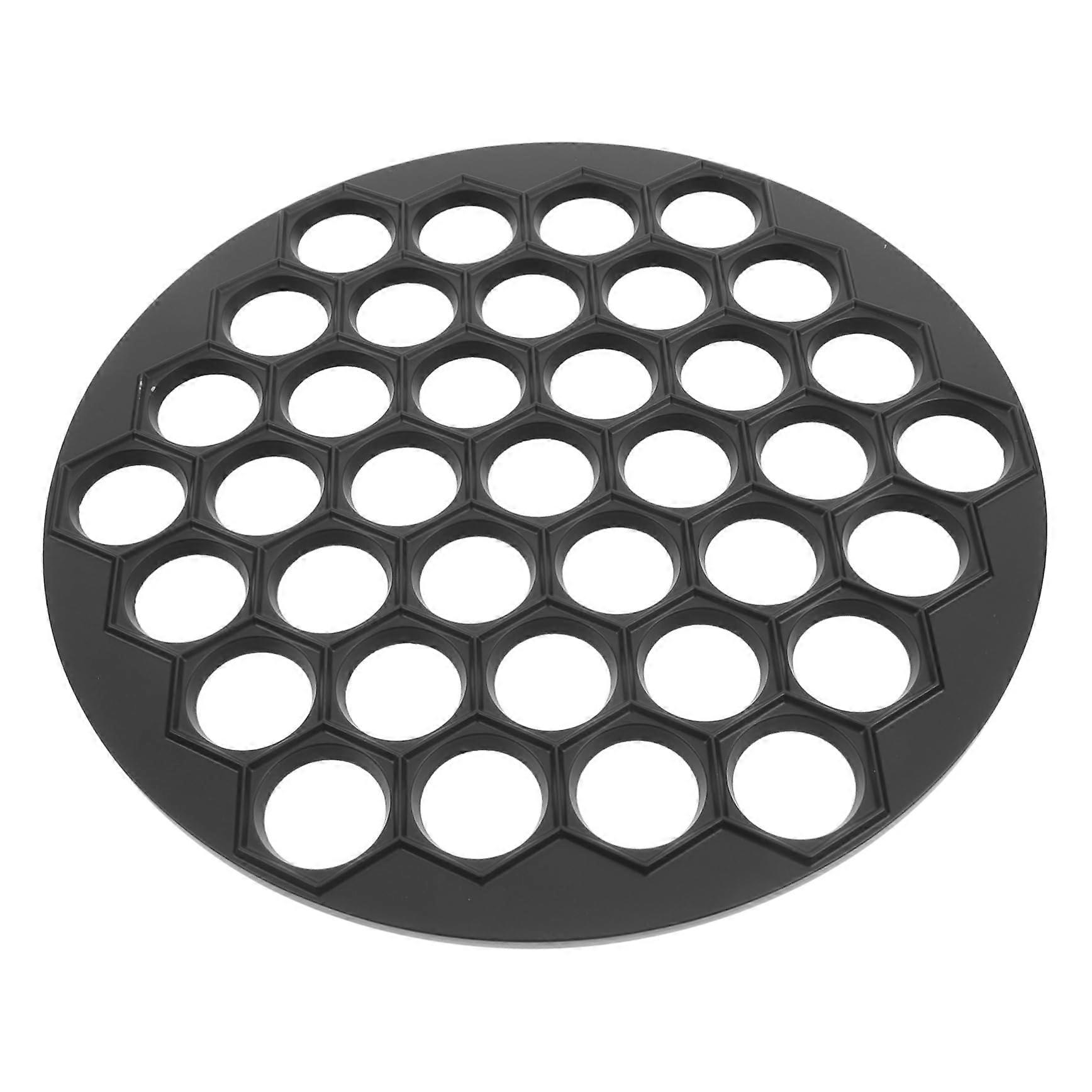 Dumpling Maker 37 Hole Aluminum Ravioli Press for Quick Dumpling Production and Easy Beginner Use