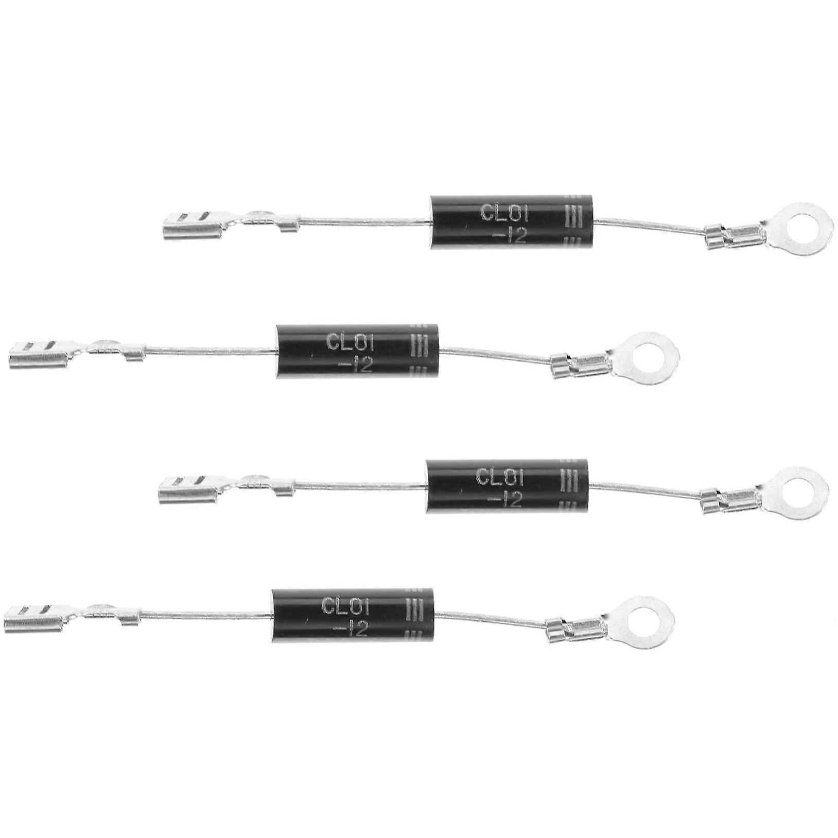 Microwave Oven Diode Replacement Kit 4pcs  Voltage Universal Parts for Quick Heating