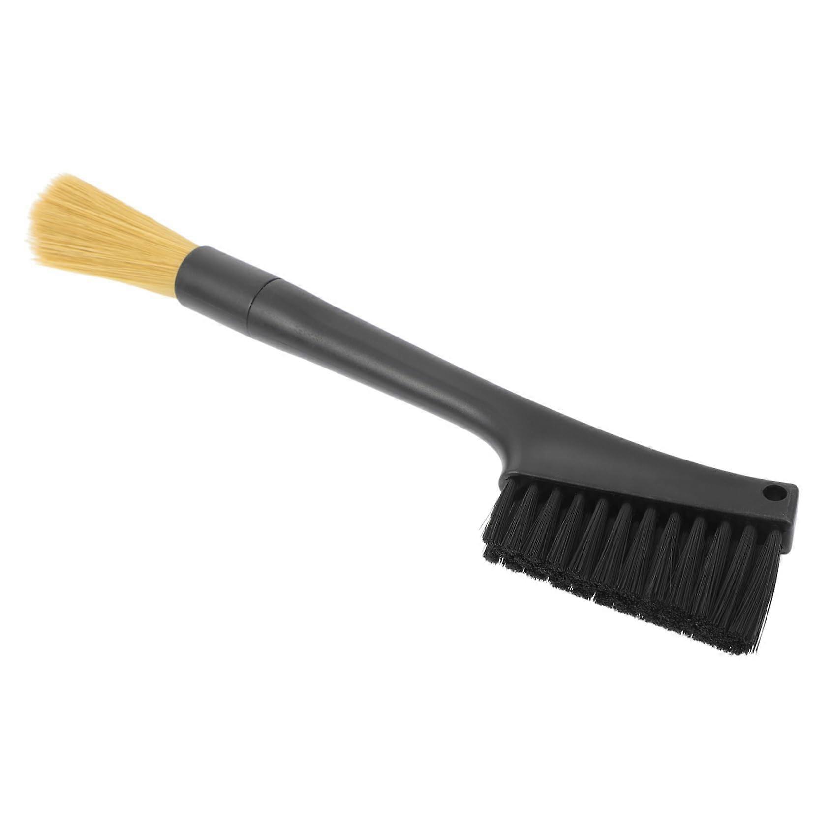Coffee Machine Cleaning Brush with Smooth Handle for Espresso Maker, Grinder and Barista Use