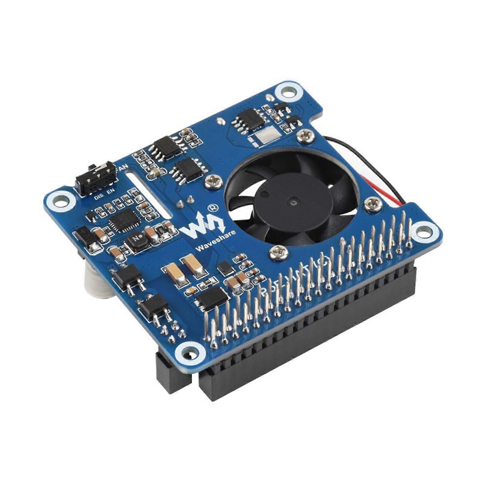 PoE HAT 802.3af/at with Stable Power Delivery and Extra USBA Output for Raspberry Pi 3B+/4B