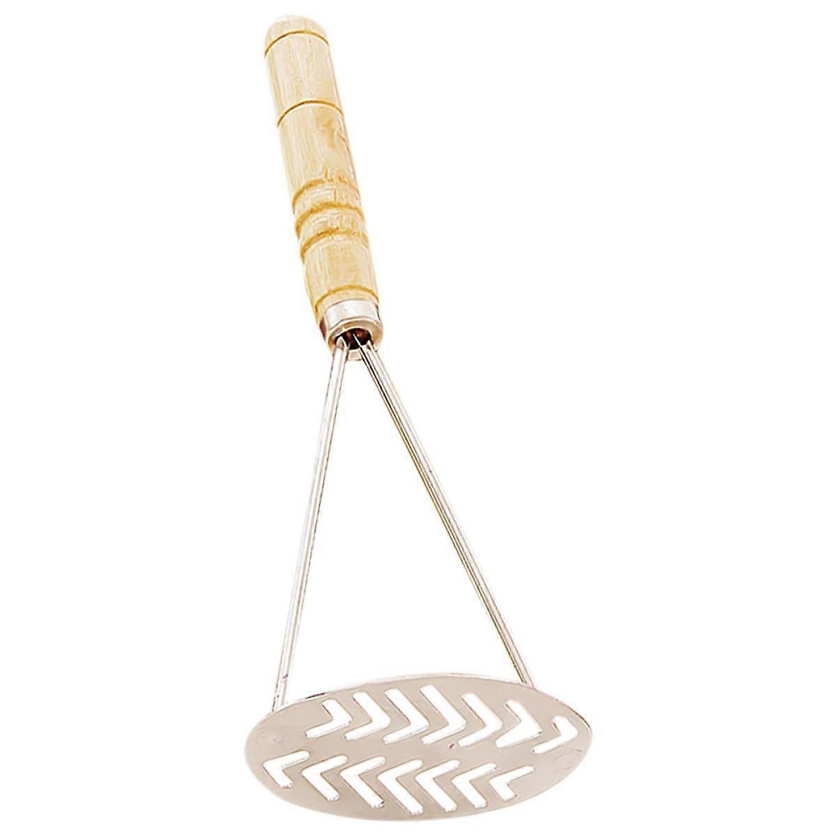 2pcs Manual Potato Masher and Vegetable Press with Creative Pressure Handle for Easy Mashing