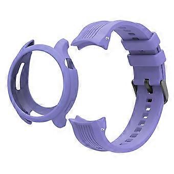 For Huami Amazfit Balance (A2286) Silicone Strap Wrist Watch Band with Watch Frame Cover