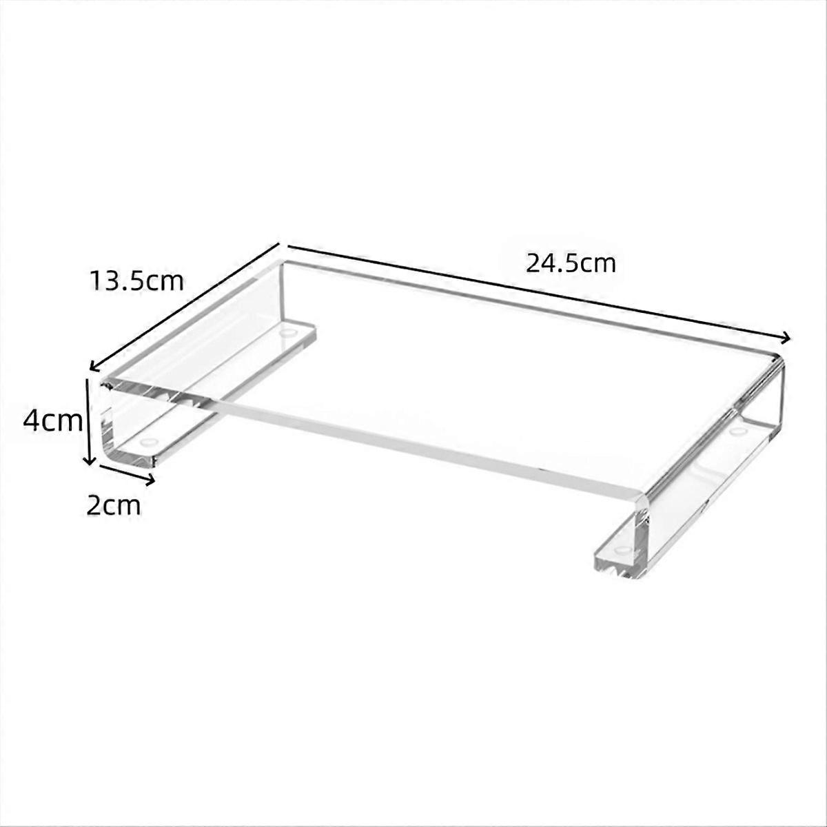 Acrylic Bathroom Counter Tray: Kitchen and Bathroom Tray 2 Pack