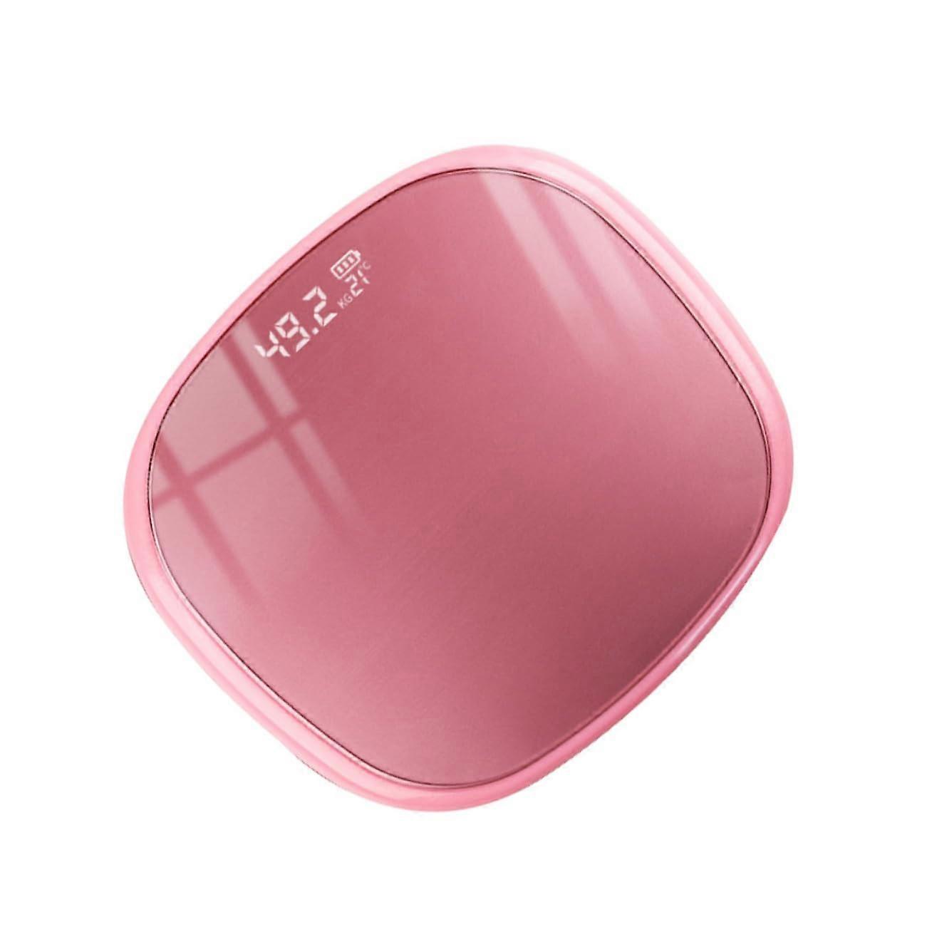 Smart Digital Bathroom Scale with LED Display, App Connectivity, Tempered Glass, Rechargeable