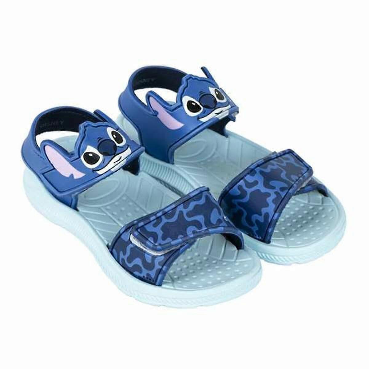 Beach Sandals Stitch Light Blue