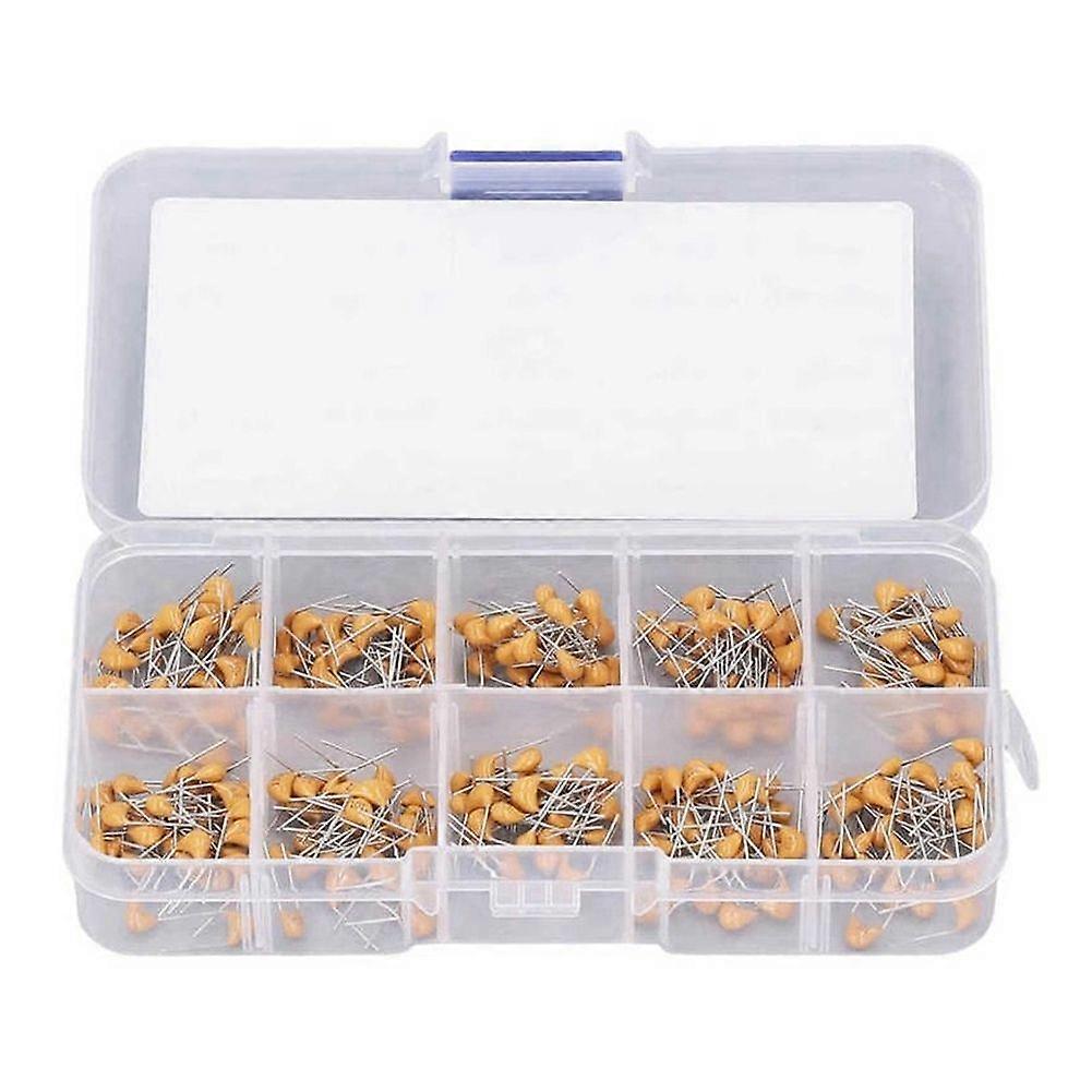 300pcs 10value 0.1UF- 10UF Monolithic Ceramic Capacitor Assortment Kit