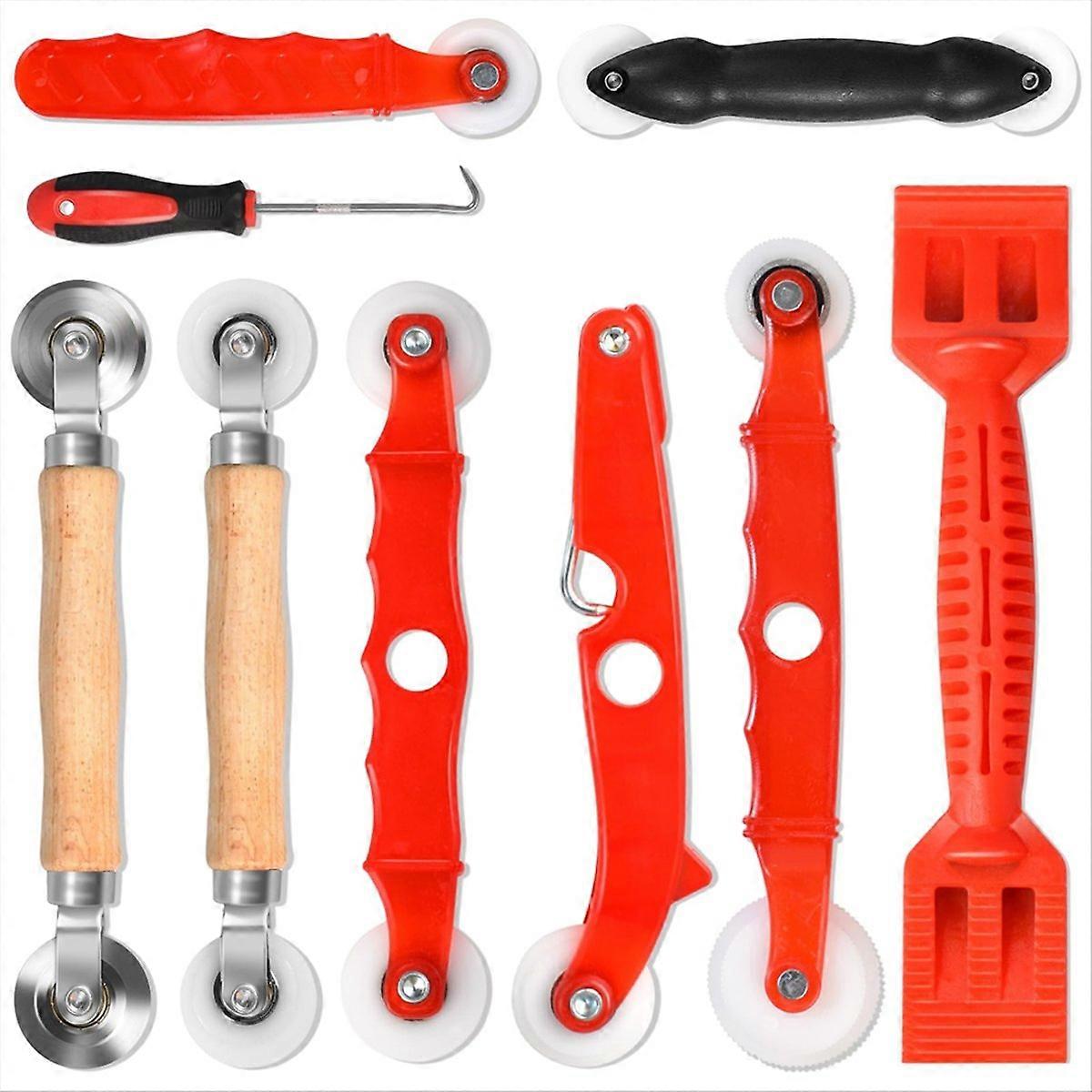 9 in 1 Screen Repair Tool,Window Roller,Spline Installer, for Installing & Replacing Window Patio Sl