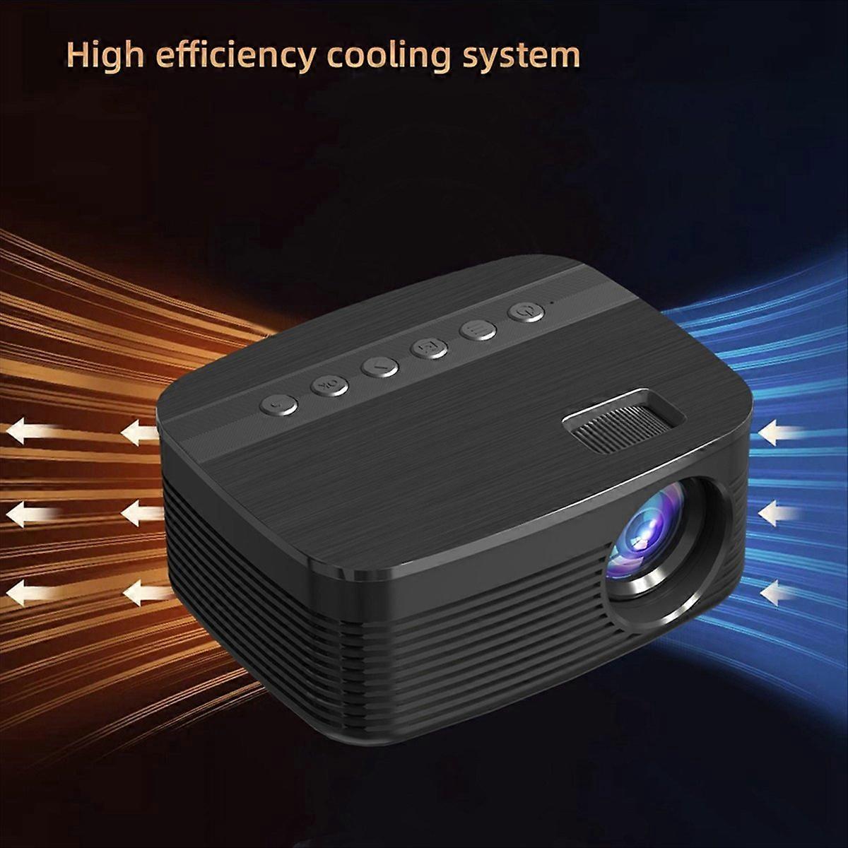 1920x1080P Projector T11 Multi-functional Home Projector EU Plug