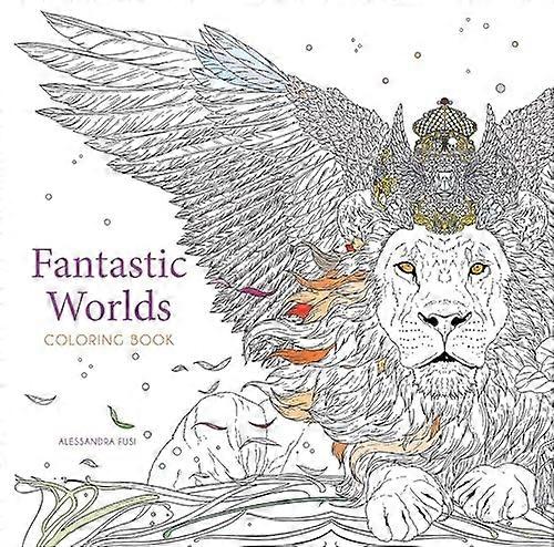 Fantastic Worlds Coloring Book