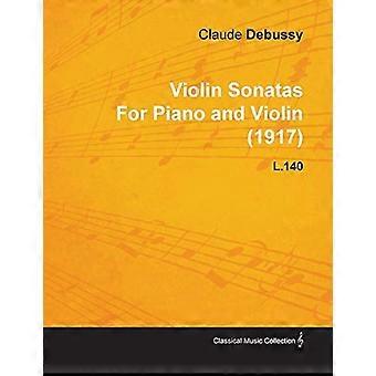 Vioolsonates van Claude Debussy voor piano en viool (1917) l.140