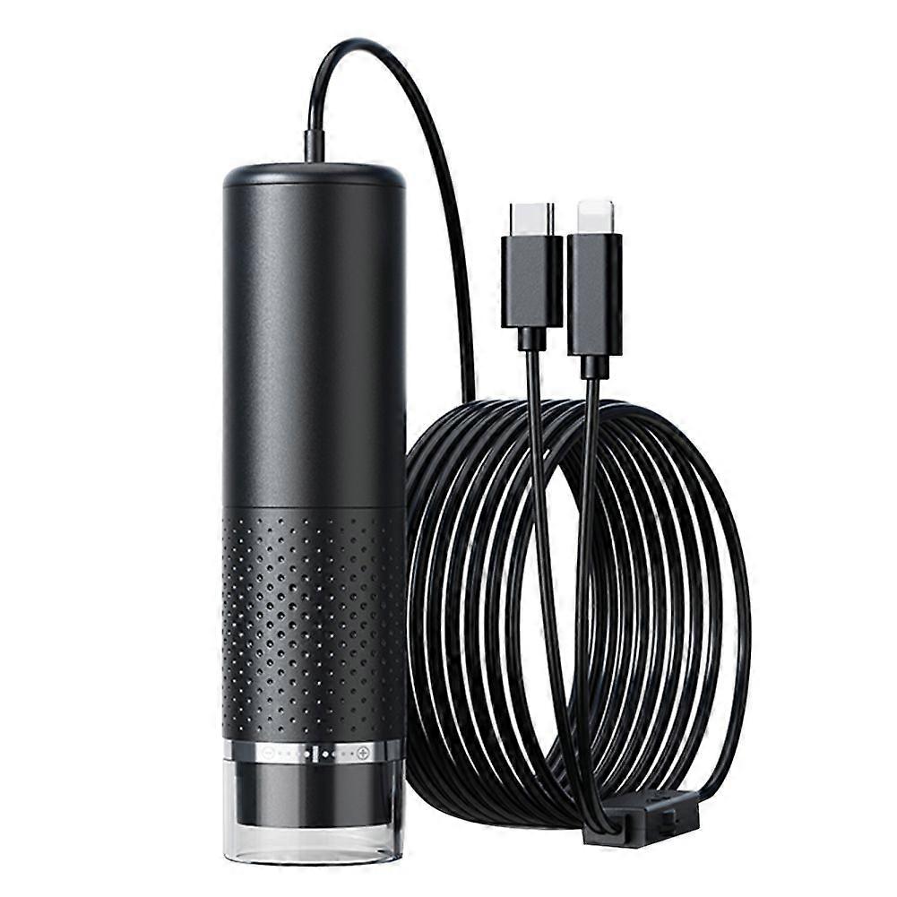 Handheld Digital Microscope Camera 50X-1600X USB Pocket Microscopes Camera with 8 Adjustable LED for Ios Android