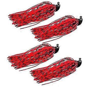 4 Pcs Fish Bait Colorful Fishing Lures Simulation Beard Cod Perch Crank Baits Anti-hanging Bottom Ho