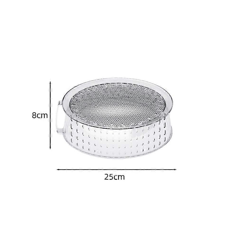 Kitchen Mosquito-Proof Vegetable Cover Insulation Storage Box, Stackable