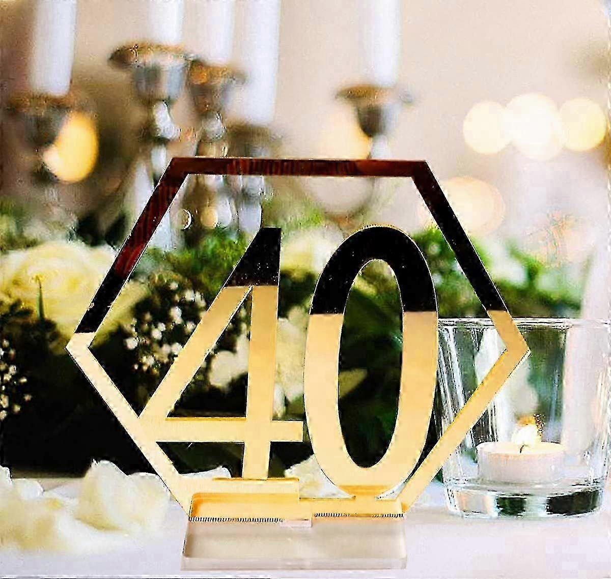 Latest Model Table Numbers, Wedding Acrylic Standing Table Numbers with