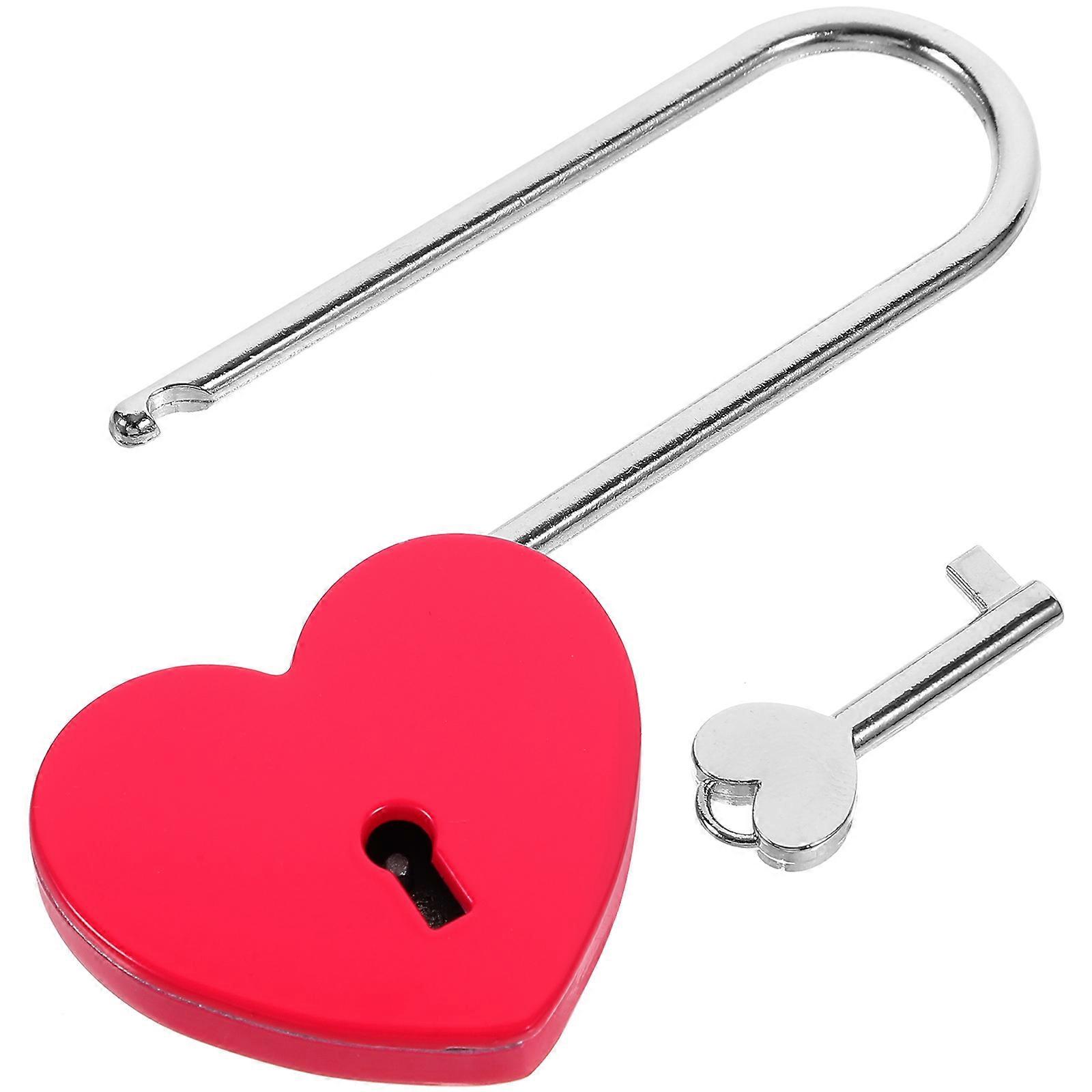 Chest Lock Small Heart Padlock for Diary Book Lock