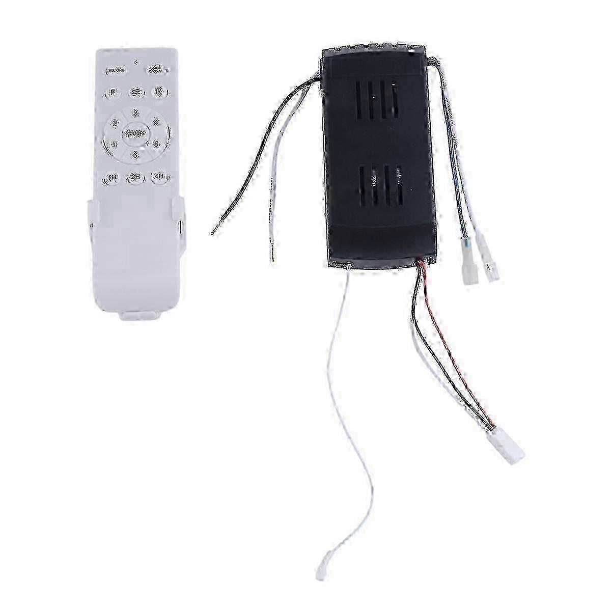 Universal Ceiling Fan Remote Control Kit with 6-Speed & Timer, Compatible with Walkbee DC Fan Light Replacement
