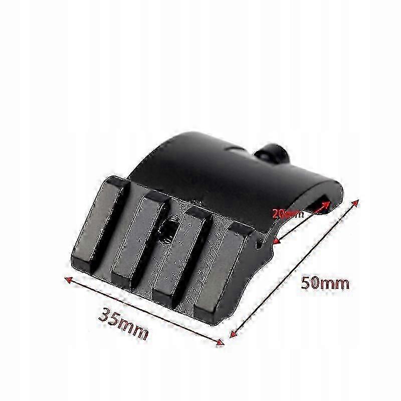 Offset 45 Degree Angle Picatinny Rail Mount