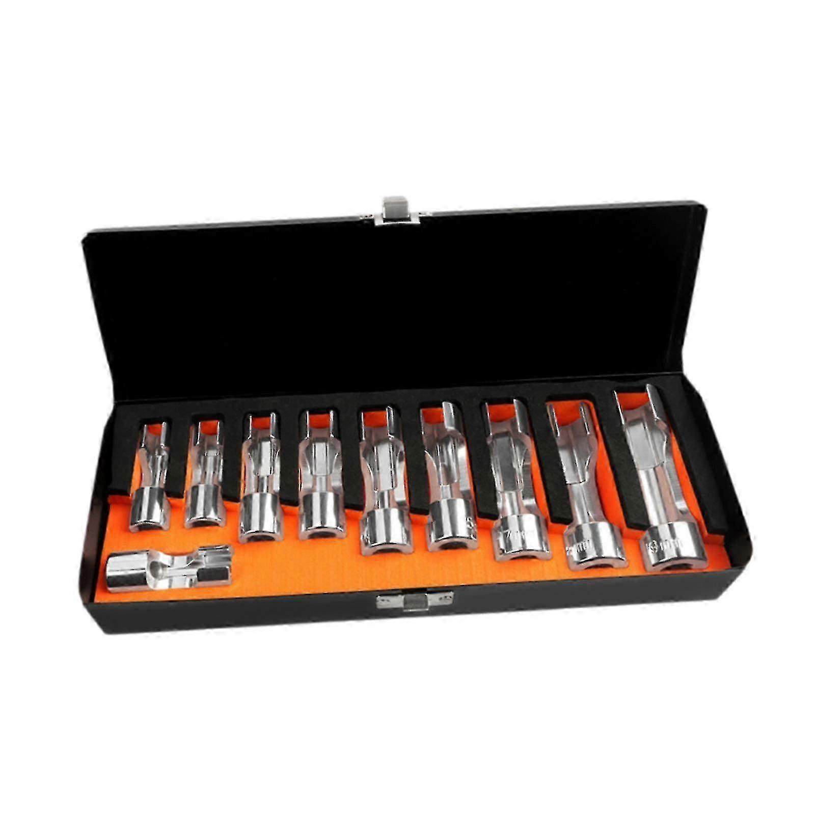 Fuel Pipe Socket Set Universal Oxygens Sensor Socket for Car Maintenance