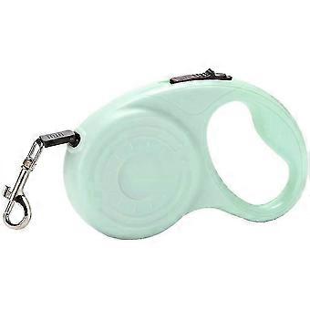 Retractable Dog Leash 5m, Light Bean Green, for Small Medium Dogs up to 15kg