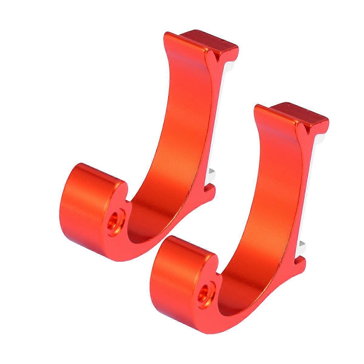 2Pcs Orange Clothes Hooks Single Dolphin Hook for Hanging Creative Use