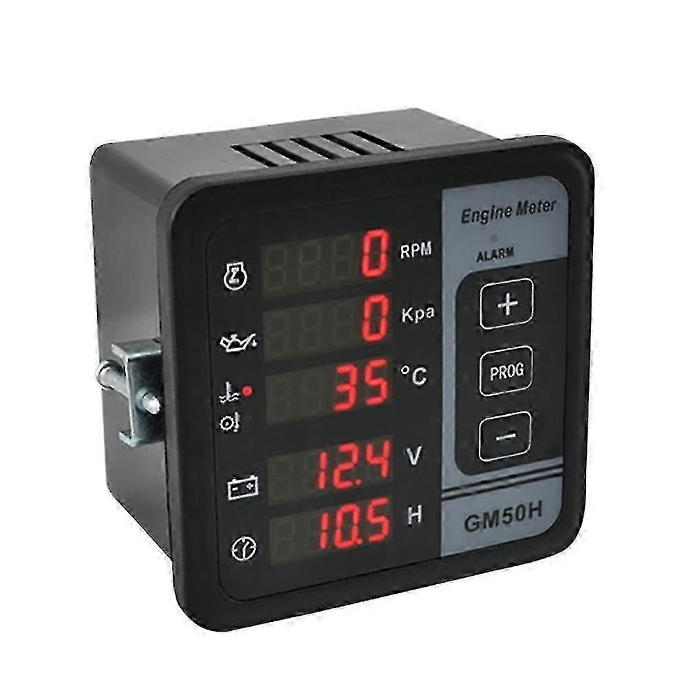 GM50h motor multifunksjon digital måler generatormonitor