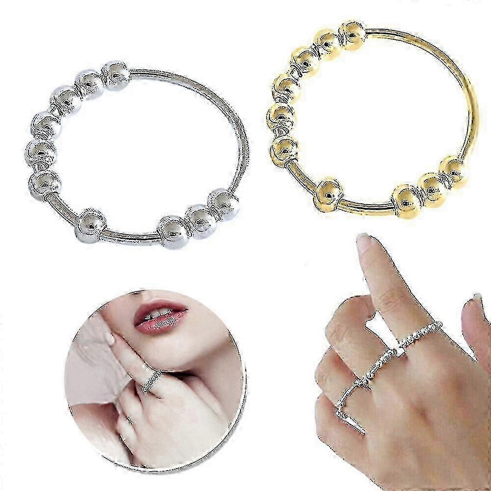 Bague rotative perlée Cadeaux