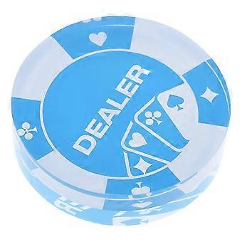 Acrylic Poker Button Dealer Button Party Festival Game Poker Game Dealer Button