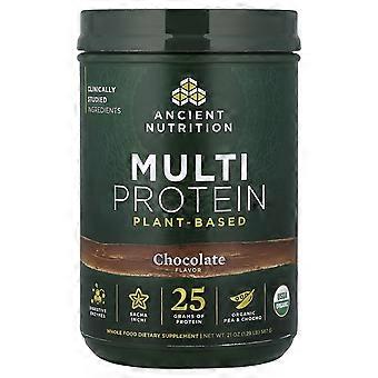 Ancient Nutrition, Multi Protein, Roślinny, Czekoladowy, 1,29 funta (587 g)