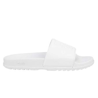 Hugo Boss Womens/Ladies Match It Stacked Logo Flat Sliders
