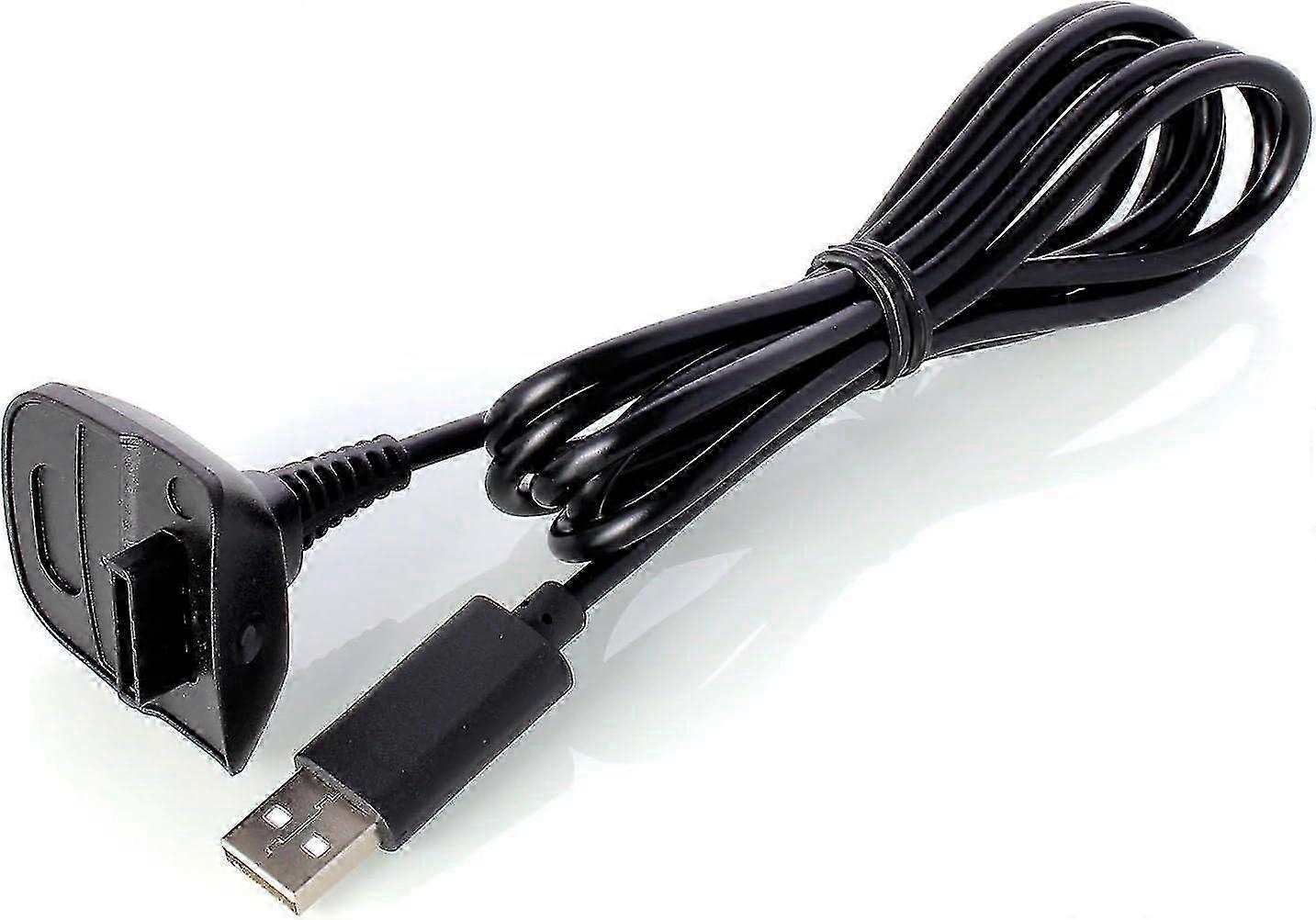 Xbox 360 Wireless Controller Cable USB Cable Length 150 cm - Black - Compatible Products