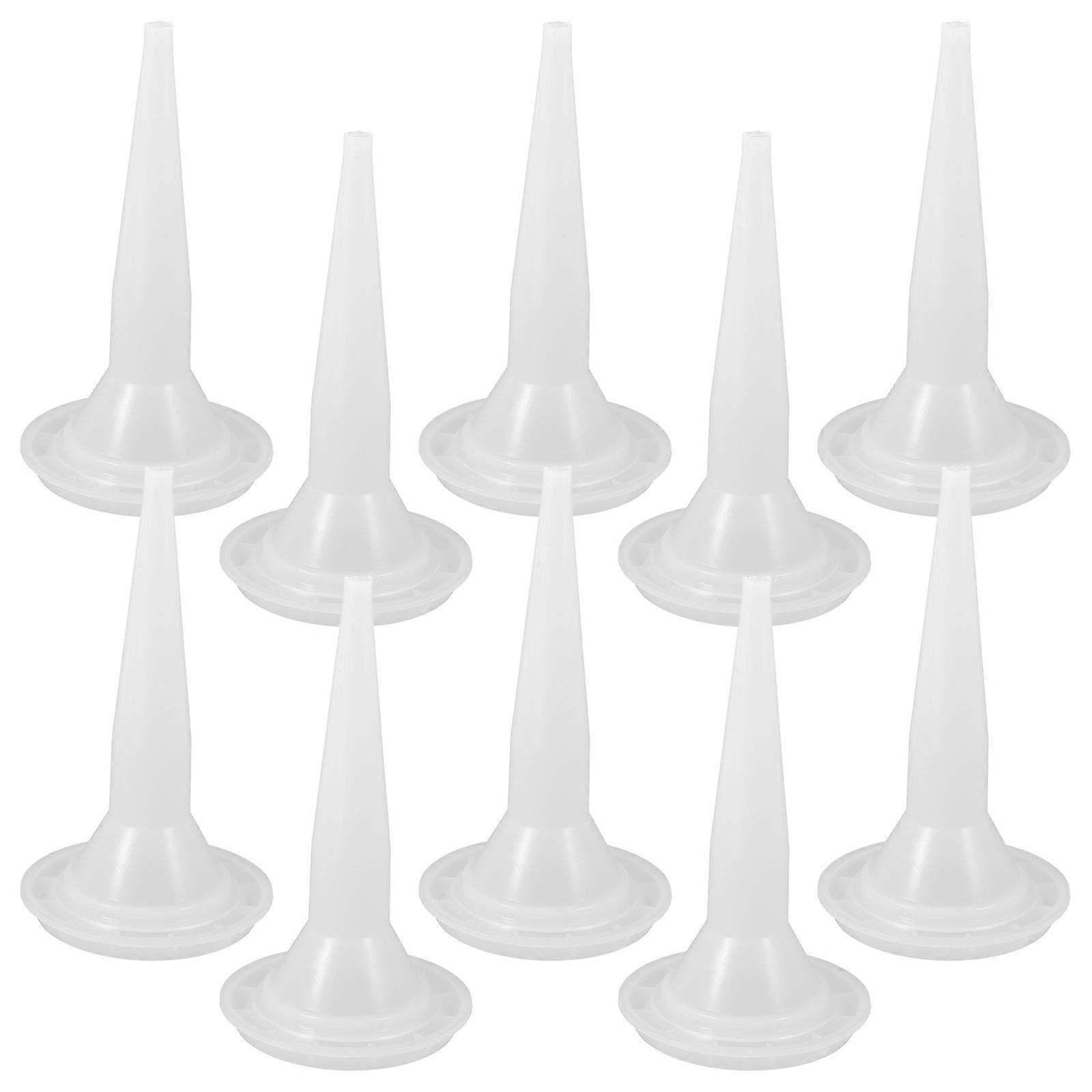 Reusable Caulking Nozzle Tips Plastic for Accurate Application 100Pcs