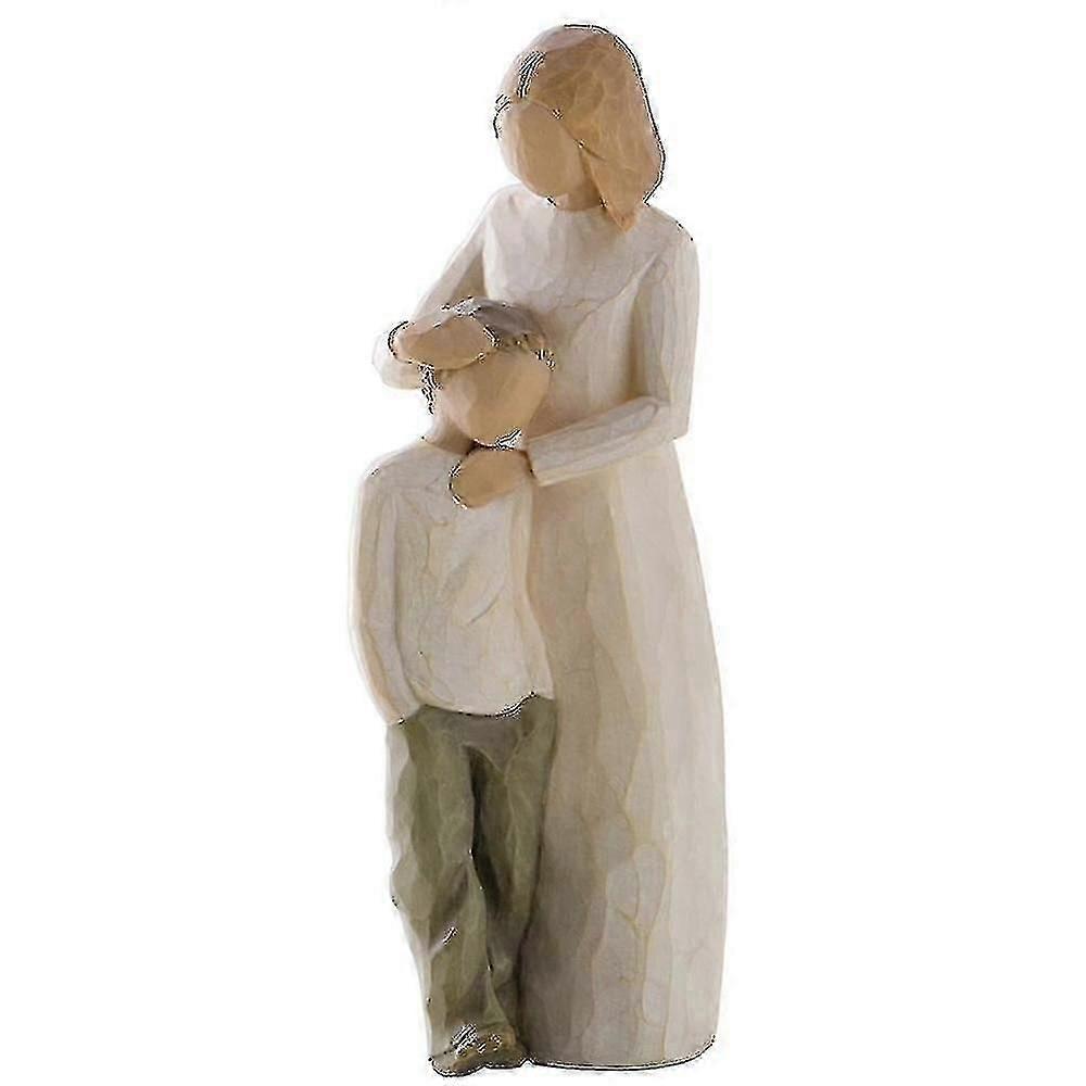 Mother And Son Figurine