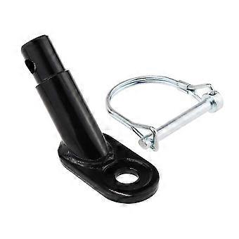 Fietskar Trekhaak Connector Koppeling Fietsadapter voor kinderaanhangers, Cargo en huisdier fietskarren, zwarte adapter accessoires