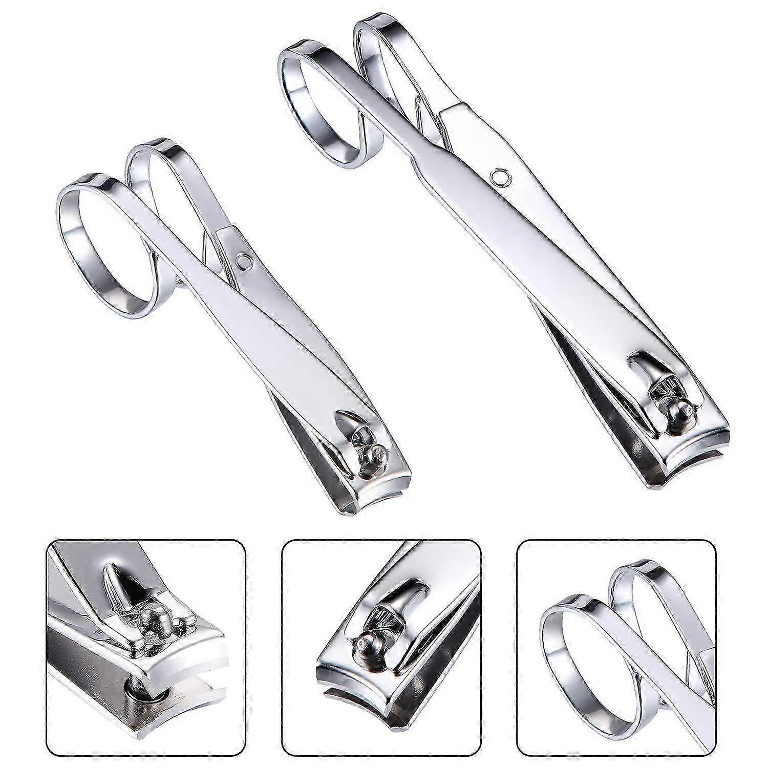 2 pcs coupe-ongles avec ciseaux handlests