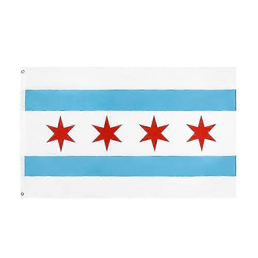 90*150cm Chicago Flag s202412245789