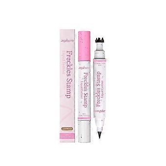 2-In-1 Waterproof Eyeliner And Freckle Pen (Light Brown) - Smooth Application For A Natural Look, Smudge-Resistant And Long-Lasting