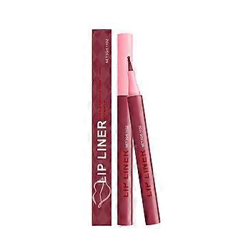 Crayon à lèvres violet waterproof, forme naturelle et pleine des lèvres, maquillage waterproof et longue tenue, pas facile à tacher, facile à colorer, crayon à lèvres 3g
