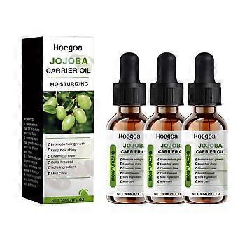 1/2/3pcs Jojoba Oil Hair Essential Oil Hair Moisturizing Care Gloss Essence Oil