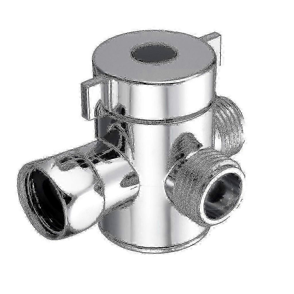LM High Quality Abs Multi Function 3 Way Shower Head Diverter Valve IGP
