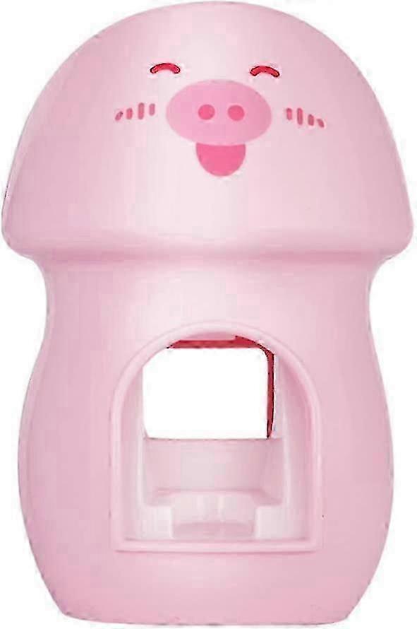 Automatic Toothpaste Dispenser Wall Mounted Self Adhesive Kids Hands Free Toothpaste Squeezer