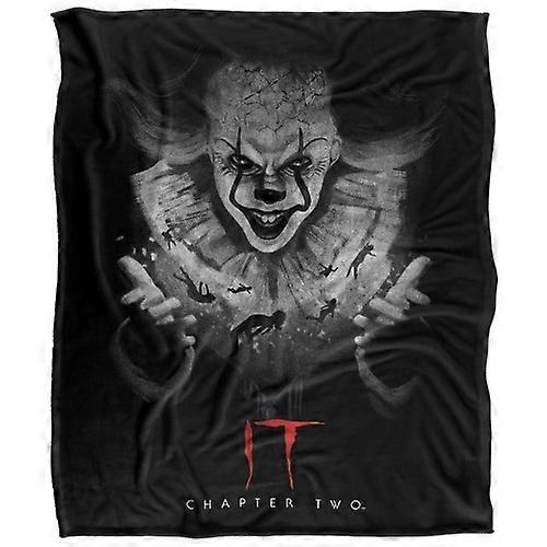 It Chapter 2 Pennywise In The Dark Soft Touch Blanket