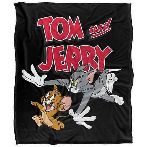 Tom And Jerry Chase Scene Soft Touch Blanket