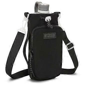 Premium Simple Water Cup Pocket Portable Water Bottle Bag Travel Back Mobile Phone Water Cup Protective Cover Universal Cover EN
