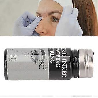 Brow Mapping String 100ft Pre-Inked Mapping String for Microblading Supplies, Pre-inked Mapping String Brow Mapping Tool for Eyebrow