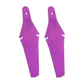 2x Bicycle Mudguard Easy To Install Riding Replacement Part Biking Saver White
