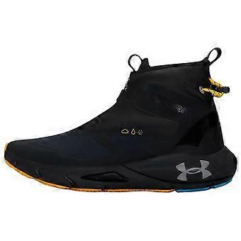 Tênis esportivo casual de cano alto Under Armour masculino preto 6003885-001