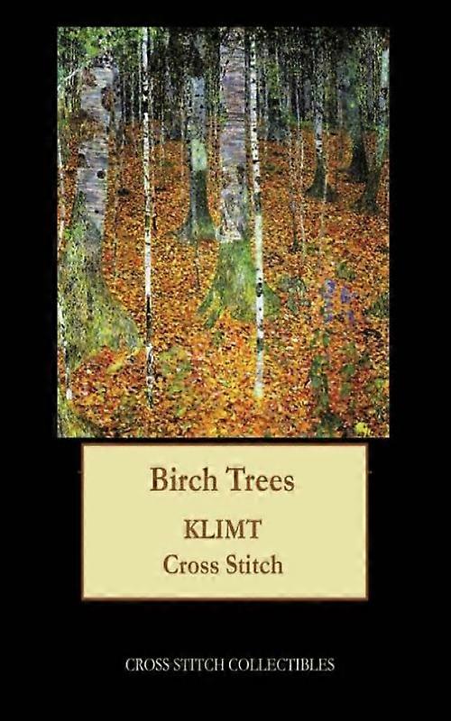 Birch Trees Gustav Klimt Cross Stitch Pattern