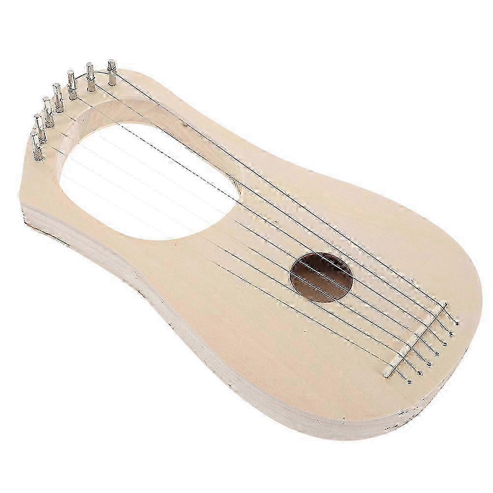 Versatile 7-String Lyre Harp For Creatives