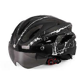 Helmet Cycling Helmet for Adult Men Women Protective Helmet with Magnetic Visor