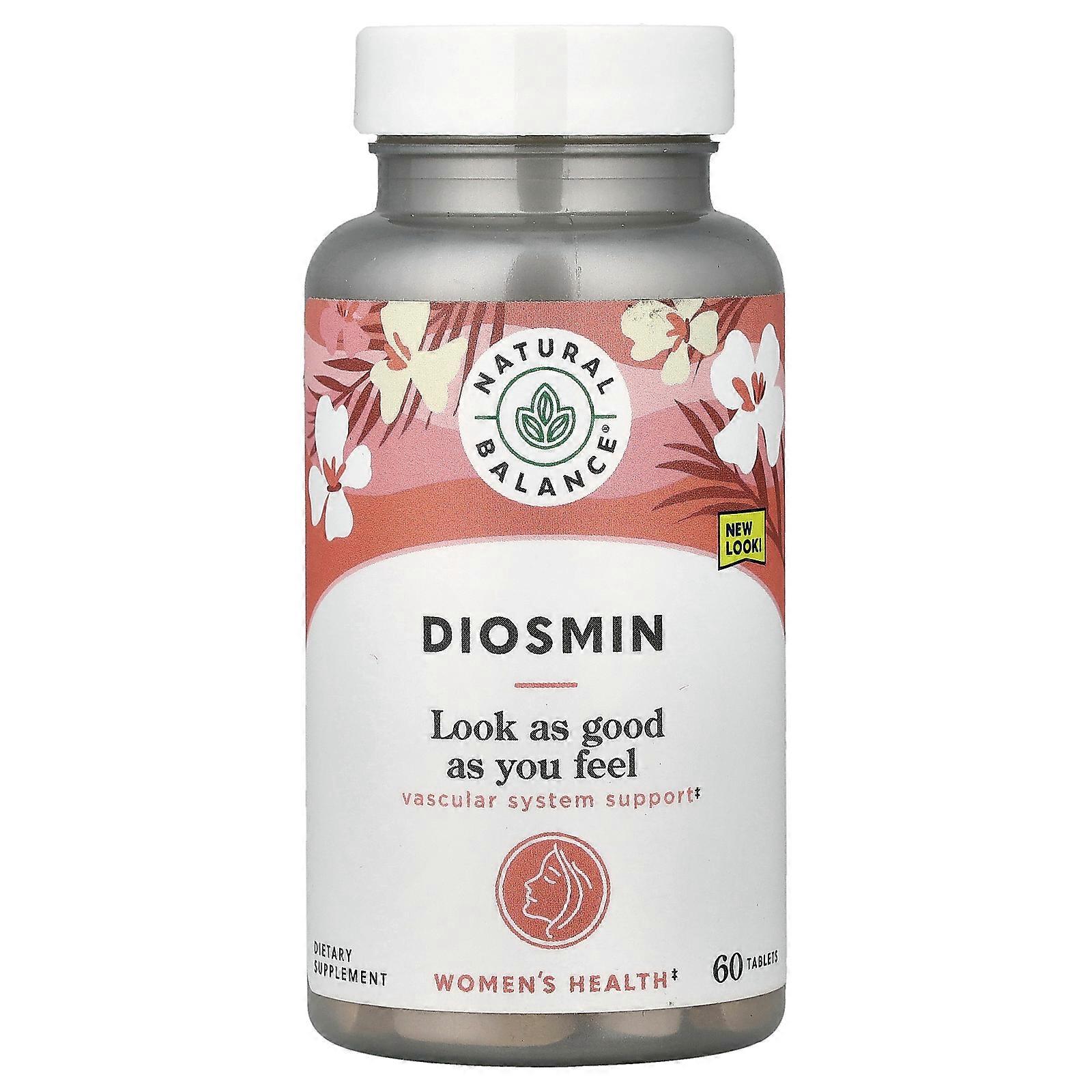 Natural Balance, Diosmin, 60 Tablets (500 mg per Tablet)